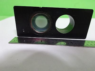 FOR PARTS MICROSCOPE LEITZ GERMANY POLARIZER POL 553454 OPTICS AS IS  BIN#Y3-84