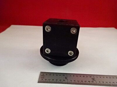 EMPTY OPTICAL MOUNTING HOUSING for BEAM SPLITTER or PRISM OPTICS AS IS #80-44