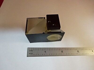 OPTICAL OLYMPUS JAPAN HEAD PRISM MICROSCOPE PART OPTICS AS IS #86-03