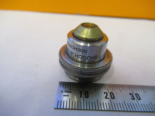 BAUSCH LOMB OBJECTIVE 5.5mm tubus 215mm  MICROSCOPE PART AS PICTURED &F9-A-21