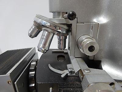 REICHERT AUSTRIA VISOPAN [broken micrometer] OPTICAL MICROSCOPE OPTICS BIN#TB2