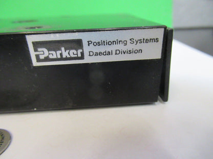 OPTICS PARKER BALL BEARING LINEAR SLIDE POSITIONING  AS PICTURED &Z5-A-50