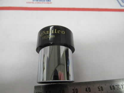 MICROSCOPE PART EYEPIECE GALILEO HR 20mm OPTICS LENS AS PICTURED &W7-B-51