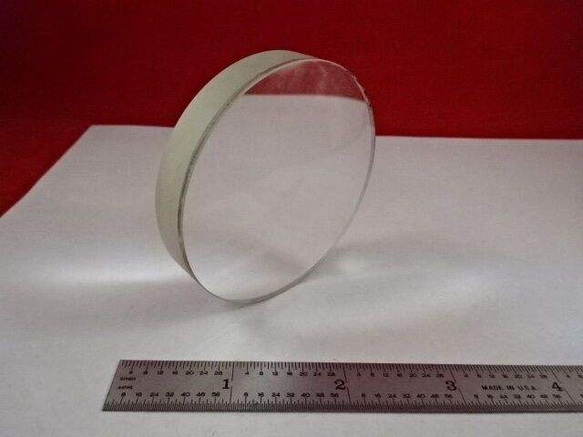 PLANO CONVEX LENS GLASS OPTICS OPTICAL AS IS #Z4-A-06