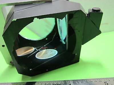 OPTICAL MIL SPEC LENS ASSEMBLY WITH BEAM SPLITTER PRISM LASER OPTICS BIN#38-01