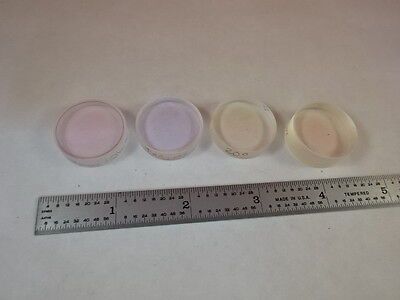 OPTICAL LOT MIL SPEC COATED FLAT FUSED SILICA LASER OPTICS AS IS BIN#N6-B-18