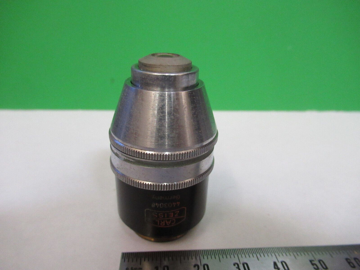 ZEISS OBJECTIVE POL 40X /160 POLARIZATION MICROSCOPE PART AS PICTURED F4-B-03