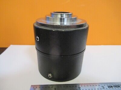 OLYMPUS JAPAN C-MOUNT CAMERA ADAPTER OPTICS MICROSCOPE PART AS PICTURED &5M-A-05