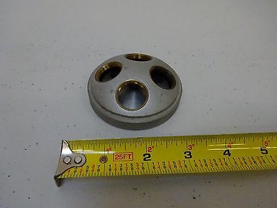 MICROSCOPE PART NOSEPIECE MITUTOYO JAPAN WITHOUT OPTICS AS IS BIN#TA-1-4-G