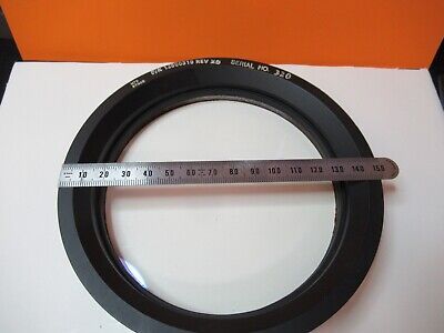 MIL SPEC OPTICAL HUGE MOUNTED LENS PL CONVEX OPTICS as pictured &55R-B-02