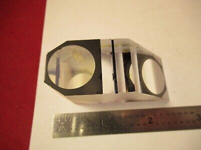 NIKON JAPAN GLASS PRISM HEAD OPTICS MICROSCOPE PART AS PICTURED &FT-6-10