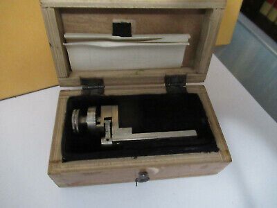 LOMO RUSSIA BEREK SLIDE COMPENSATOR ASSEMBLY MICROSCOPE PART AS PICTURED F4-A-66