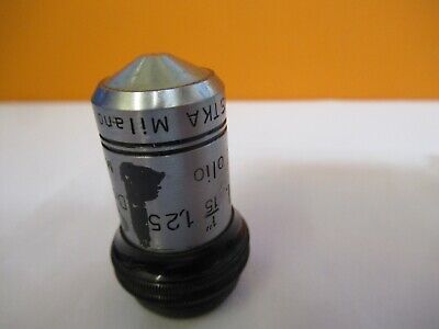 KORISTKA MILANO ITALY OBJECTIVE 100X LENS MICROSCOPE PART AS PICTURED &8C-A-30