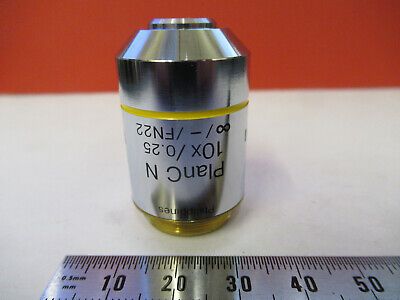 OLYMPUS OBJECTIVE INFINITY LENS 10X OPTICS MICROSCOPE PART AS PICTURED &F5-FT-79