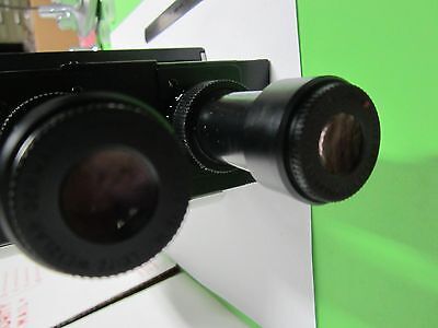 OPTICAL ERGOLUX LEITZ MICROSCOPE HEAD + EYEPIECES OPTICS  512 740/20 BIN#A7