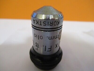 KORISTKA MILANO ITALY OBJECTIVE 100X LENS MICROSCOPE PART AS PICTURED &8C-A-32