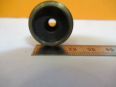 ANTIQUE ERNST LEITZ "6" BRASS OBJECTIVE MICROSCOPE PART AS PICTURED R7-A-57