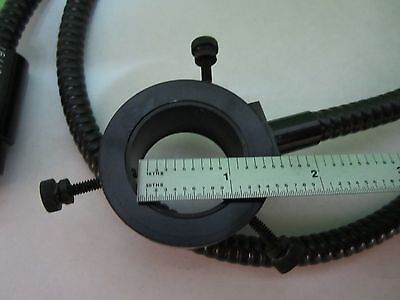 MICROSCOPE PART FIBER LIGHT GUIDE FOSTEC ILLUMINATOR OPTICS AS IS BIN#62-13