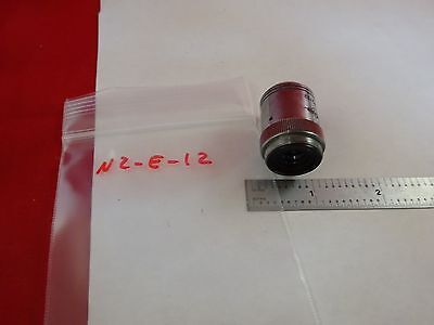 MICROSCOPE PART OBJECTIVE SWIFT 10X OPTICS AS IS BIN#N2-E-12