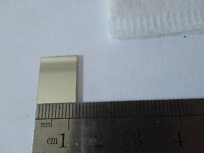 OPTICAL MINI GLASS SILVER MIRROR SQUARE OPTICS AS PICTURED &19-B-43