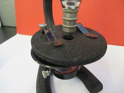 RARE ANTIQUE HANS BISCHOFF PFORZHEIM MINI MICROSCOPE AS PICTURED &B6-FT-97