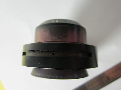 MICROSCOPE PART ZEISS CONDENSER  OPTICS AS IS [missing lever for IRIS BIN#C9-01