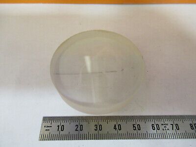 OPTICAL GLASS DULL POLISH PLANO CONCAVE LENS LASER OPTICS AS PICTURED P3-A-47