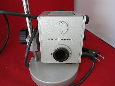 MICROSCOPE PART LEITZ WETZLAR GERMANY LAMP ILLUMINATOR ii BIN #4