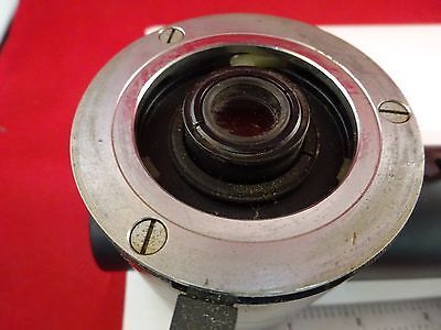 MICROSCOPE PART LEITZ GERMANY VERTICAL ILLUMINATOR OPTICS AS IS BIN#N2