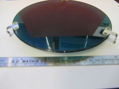 OPTICAL HUGE PLASTIC FILTER GREEN PLATE OPTICS AS PICTURED &A7-B-30