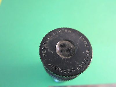 MICROSCOPE PART LEITZ WETZLAR GERMANY PERIPLAN EYEPIECE 6.3X AS IS OPTICS BIN#14