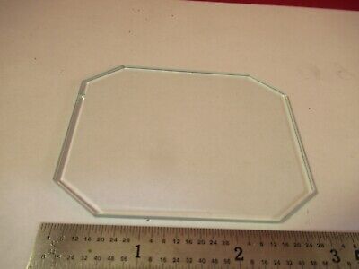 OPTICAL GLASS PLATE TRUNCATED OPTICS AS PICTURED &FT-6-70