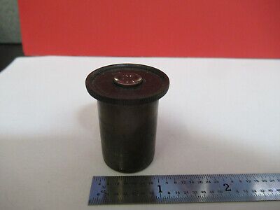 ANTIQUE ERNST LEITZ  "4" EYEPIECE MICROSCOPE PART OPTICS AS PICTURED #B1-A-51