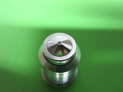 MICROSCOPE OPTICS PART UNITRON JAPAN OBJECTIVE 100X OIL  BIN#4T