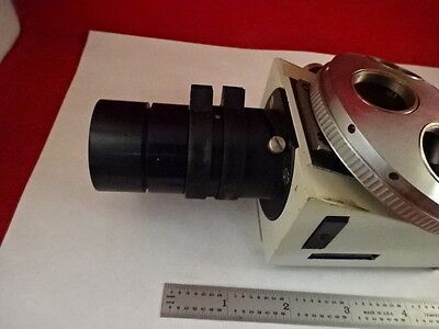 MICROSCOPE PART VICKERS ENGLAND NOSEPIECE PHOTOPLAN ILLUM OPTICS AS IS #Y5-D-10