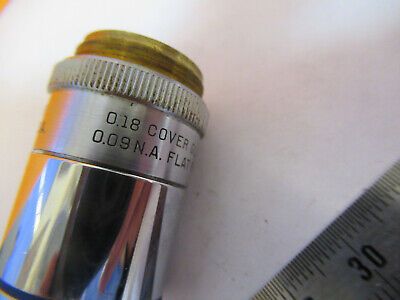 INDUSTRIAL LENS BAUSCH LOMB OBJECTIVE 4X MICROSCOPE PART AS PICTURED #P4-B-38