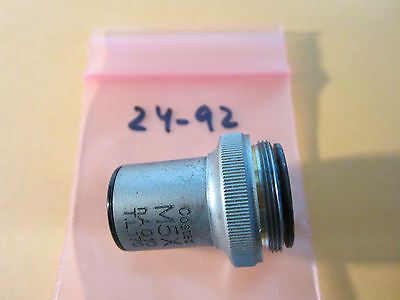 MICROSCOPE PART OBJECTIVE UNITRON M 5X OPTICS BIN#24-92