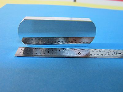 OPTICAL FLAT RACETRACK MIRROR MADE IN ALUMINUM METAL OPTICS AS IS BIN#23-88