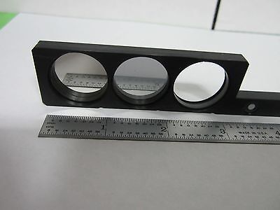 MICROSCOPE PART ZEISS FILTER SLIDE OPTICS AS IS BIN#M7-23