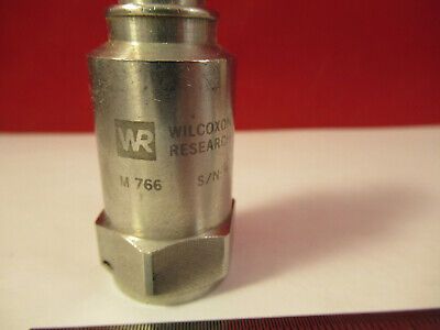 WILCOXON RESEARCH ACCELEROMETER MODEL 766 VIBRATION SENSOR AS PICTURED &Z4-B-05