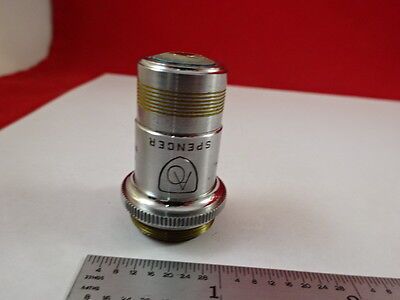 OBJECTIVE 43X SPENCER AO AMERICAN OPTICS MICROSCOPE PART AS PICTURED &J1-A-01