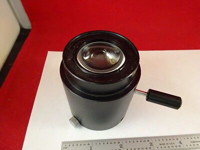 MICROSCOPE PART LENS FILTER ADAPTER ATTACHMENT UNKNOWN MAKER OPTICS AS IS #AM-24