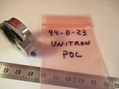 UNITRON POL slide holder for OBJECTIVE MICROSCOPE PART AS PICTURED &94-B-23