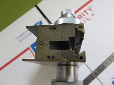 WILD HEERBRUGG SWISS BRASS MICROMETER STAGE MICROSCOPE PART AS PICTURED 12-A-131