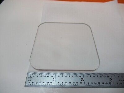 OPTICAL GLASS PLATE PLASTIC ACRYLIC LASER OPTICS AS PICTURED &FT-5-53