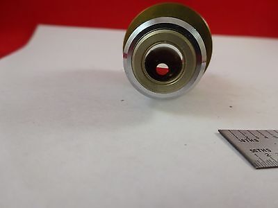 MICROSCOPE PART OBJECTIVE LEITZ L32X OPTICS AS IS BIN#K8-B-12