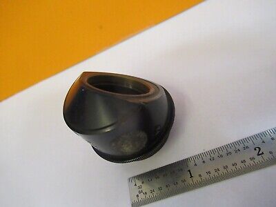 BAUSCH LOMB ANTIQUE HEAD PRISM MICROSCOPE PART OPTICS AS PICTURED &85-B-69