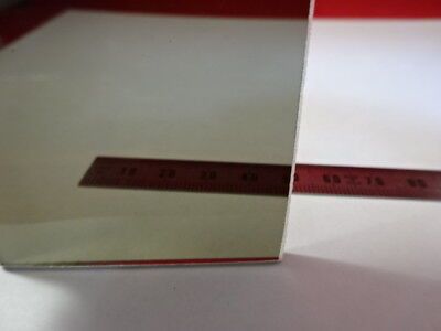 GLASS POL PLATE OPTICAL POLARIZER OPTICS AS PICTURED &99-45