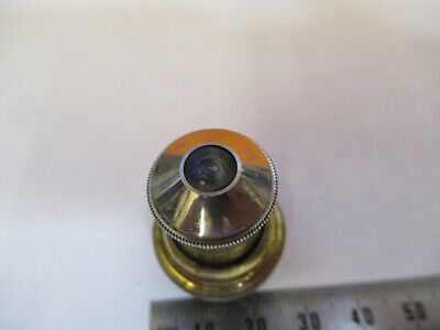 BAUSCH LOMB ANTIQUE 16mm OBJECTIVE LENS MICROSCOPE PART AS PICTURED &A2-FT-77