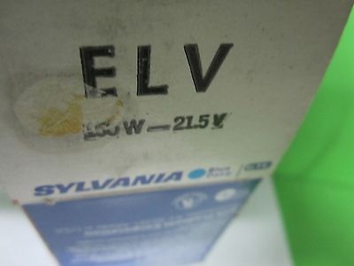 LAMP BULB ELV SYLVANIA 21.5V 150W AS PICTURED  BIN#S7